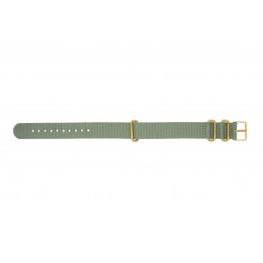 Timex Uhrenarmband PW2P88500 Nylon Grün 18mm