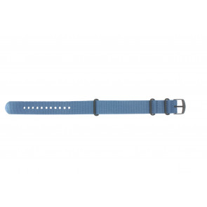 Uhrenarmband Timex PW4B04800 Textil Blau 20mm