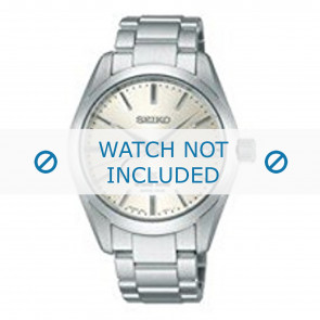 Seiko Uhrenarmband 9R65-0AA0-SBGA001G Metall Silber