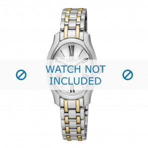 Seiko Uhrenarmband SXGP59P1 / 1N01 0SE0 Metall Zweifarbig 11mm