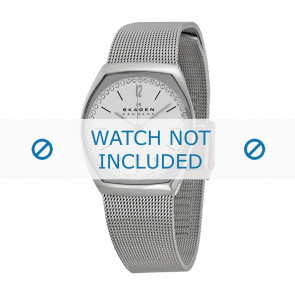 Skagen Uhrenarmband SKW2049 Metall Silber 14mm
