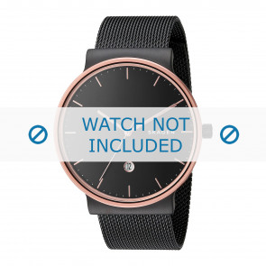 Uhrenarmband Skagen SKW6296 Milanese Schwarz 20mm
