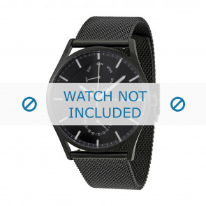 Skagen Uhrenarmband SKW6318 Metall Schwarz 20mm