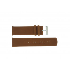 Uhrenarmband Skagen SKW6160 Leder Braun 24mm