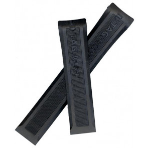 Uhrenarmband Tag Heuer FT6028 Kautschuk Schwarz 21mm