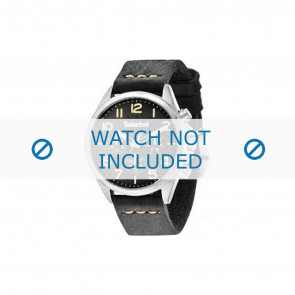 Timberland Uhrenarmband 14400JS-02 Leder Schwarz 22mm