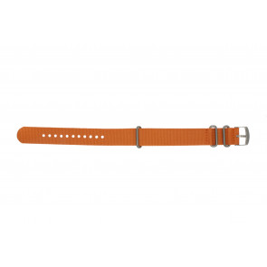 Uhrenarmband Timex 4B04600 Nylon Orange 20mm