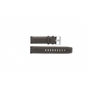 Timex Uhrenarmband T2P287 Leder Braun 22mm 