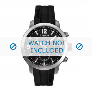 Tissot Uhrenarmband T055.417.A PRC 200 - T461 - T055417A  Kunststoff Schwarz 19mm