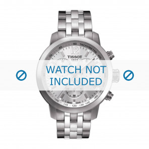 Tissot Uhrenarmband T055.417.A PRC 200 - T605031423 Metall Silber 19mm