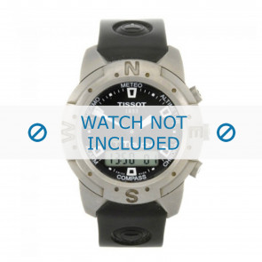 Tissot Uhrenarmband Z251-351 T-Touch - T610014552 Kunststoff Schwarz 20mm