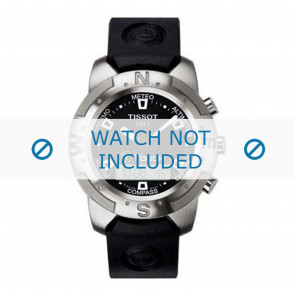 Tissot Uhrenarmband Z253.353 - T610014614 Kunststoff Schwarz 20mm