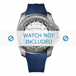 Tommy Hilfiger Uhrenarmband 1791113 - TH-113-1-34-1765 - 679301776 Silikon Blau 20mm