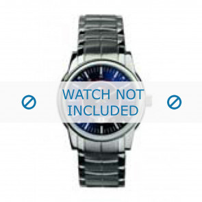 Tommy Hilfiger Uhrenarmband TH-02-1-14-0623 / TH679000610 Metall Silber 22mm