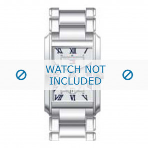 Tommy Hilfiger Uhrenarmband TH-17-1-14-0662 / TH679000614 Metall Silber 24mm