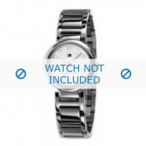 Tommy Hilfiger Uhrenarmband TH-34-3-14-0678 - TH679000637 / 1780723 Metall Silber 16mm
