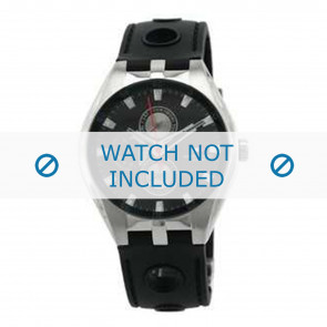 Tommy Hilfiger Uhrenarmband TH-37-3-14-0683 - TH679300909 / 1790619 Kunststoff Schwarz 16mm + standardnähte
