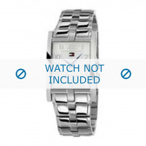 Tommy Hilfiger Uhrenarmband TH-38-1-14-0687 - TH679000641 / 1710150 Metall Silber 20mm