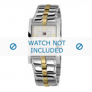 Tommy Hilfiger Uhrenarmband TH-38-1-14-0688 - TH679000642 / 1710151 Metall Zweifarbig 21mm