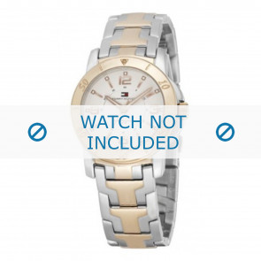Tommy Hilfiger Uhrenarmband TH-44-3-20-0699 - TH679000898 / 1780742 Metall Zweifarbig 17mm