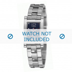 Tommy Hilfiger Uhrenarmband TH-45-3-14-0700 - TH679000899 / 1780752 Metall Silber 15mm