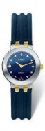 Uhrenarmband Rado 01.153.0344.3.220 / 153.03443 Leder Blau 13mm