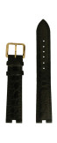 Uhrenarmband Rado R41694715 / 01.152.3694.2.271 / R070871410 Leder Schwarz 4mm