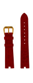 Uhrenarmband Rado 01.152.3694.2.315 Leder Rot 18mm