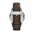 Fossil Uhrenarmband FS5021 Leder Braun + braunen nähte