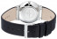 Skagen Uhrenarmband 433LSLB Leder Schwarz 20mm