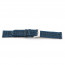 Uhrenarmband Universal F600 Leder Blau 18mm