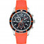 Uhrenarmband Nautica A15101G Leder Orange
