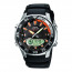 Uhrenarmband Casio AMW-710 / 10347967 Kautschuk Schwarz