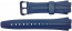 Uhrenarmband Casio 10137506 / AQ-163W-2BV Kautschuk Blau 17mm