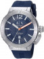Uhrenarmband Armani Exchange AX1812 Silikon Blau 26mm