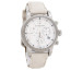 Uhrenarmband Burberry BU7821 Leder Weiss 20mm
