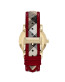 Uhrenarmband Burberry BU9137 Leder Mehrfarbig 20mm