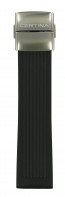 Uhrenarmband Certina C603019574 Kautschuk Schwarz