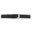 Uhrenarmband Universal F100 Leder Schwarz 18mm