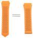 Uhrenarmband Smartwatch Tag Heuer FT6217 Kautschuk Orange 22mm