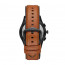 Uhrenarmband Fossil FTW1206 Leder Braun 22mm