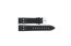 Uhrenarmband Universal G165 Leder Schwarz 20mm