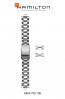 Uhrenarmband Hamilton H605.705.108 Stahl