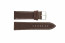 Uhrenarmband Universal I320 Leder Braun 24mm