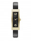 Uhrenarmband Marc by Marc Jacobs MBM1295 Leder Schwarz 10mm