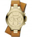 Uhrenarmband Michael Kors MK2261 Leder Braun 18mm