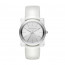 Uhrenarmband Michael Kors MK2482 Leder Weiss 22mm