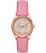 Uhrenarmband Michael Kors MK2817 Leder Rosa 18mm