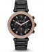 Uhrenarmband Michael Kors MK5885 Stahl Schwarz 20mm