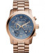 Uhrenarmband Michael Kors MK8358 Stahl Rosé 24mm